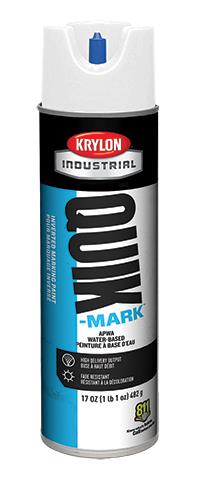 QUIK-MARK APWA BRILLIANT WHITE 17 OZ - Marking Paint